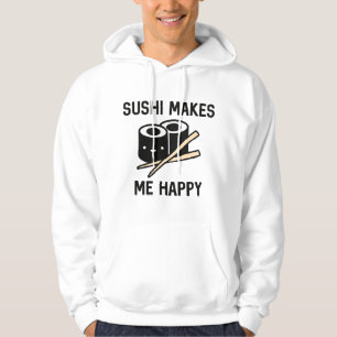 Moletom Sushi me faz feliz