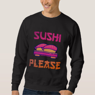 Moletom Sushi Viciado em Comida Japonesa Peixe do Japão