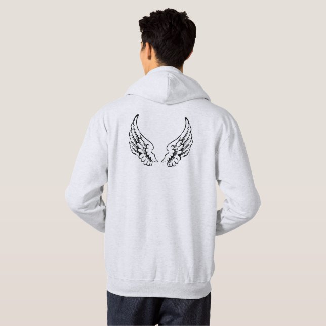Moletom SW Angel Wings Hoodie (Parte Traseira Completa)