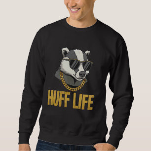 Moletom Swagger Huff Life Cute Hip Hop Honey Badger Huffle