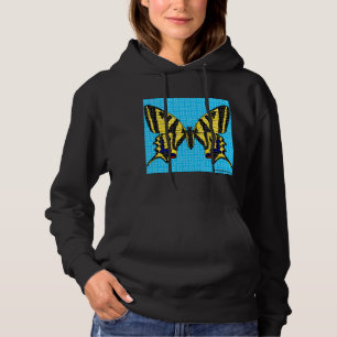 Moletom Swallowtail (vívido) - Sweatshirt com capuz femini