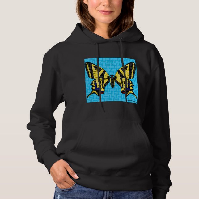 Moletom Swallowtail (vívido) - Sweatshirt com capuz femini (Frente)