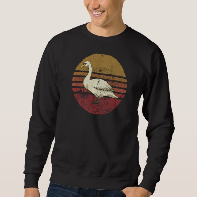 Moletom Swan Vintage Estilo Retro Swan (Frente)