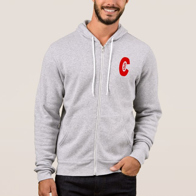 Moletom Sweat à capuche bruyère homme DESIGN  CANADA  (Frente)