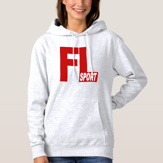 Moletom Sweat à capuche cendre  DESIGN  FLORIDA  SPORT  (Frente)