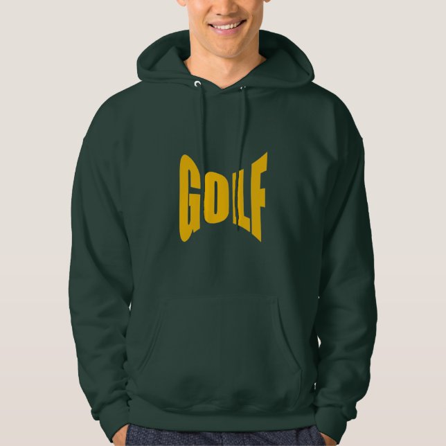 Moletom Sweat à capuche vert foret homme  GOLF (Frente)