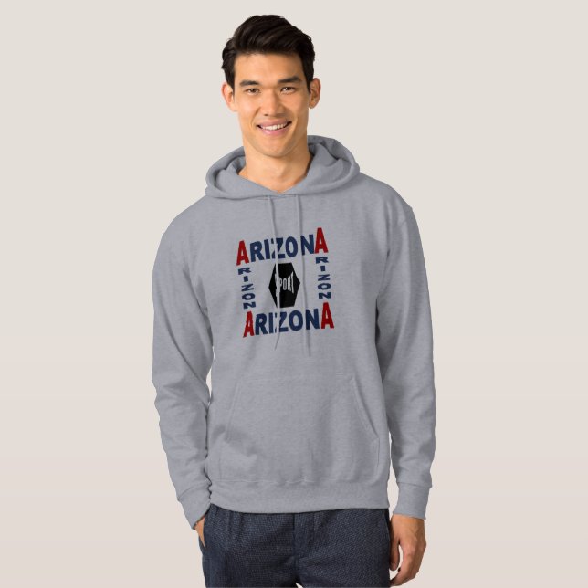 MOLETOM SWEAT A CAPUZ BÁSICO ARIZONA   DESPORTO (Frente Completa)