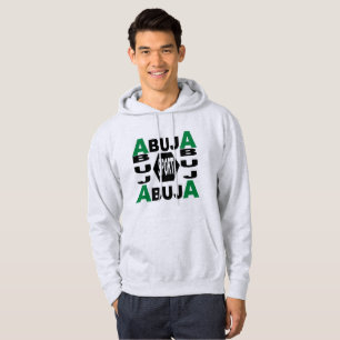 MOLETOM SWEAT A CAPUZ   BÁSICO NEW DESENHO ABUJA DESPORTO