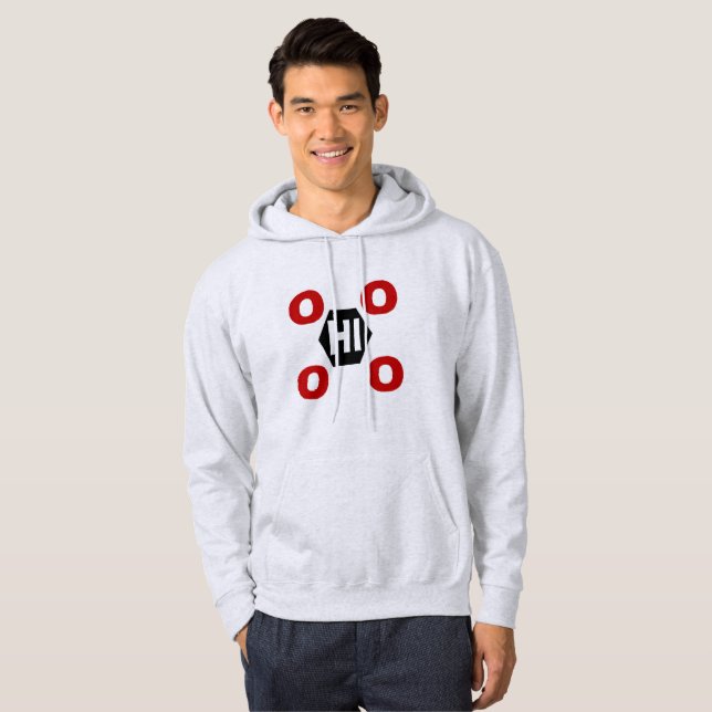MOLETOM SWEAT A CAPUZ BÁSICO   OHIO (Frente Completa)