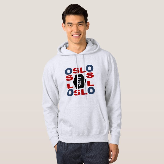 MOLETOM SWEAT A CAPUZ BÁSICO OSLO DESPORTO (Frente Completa)