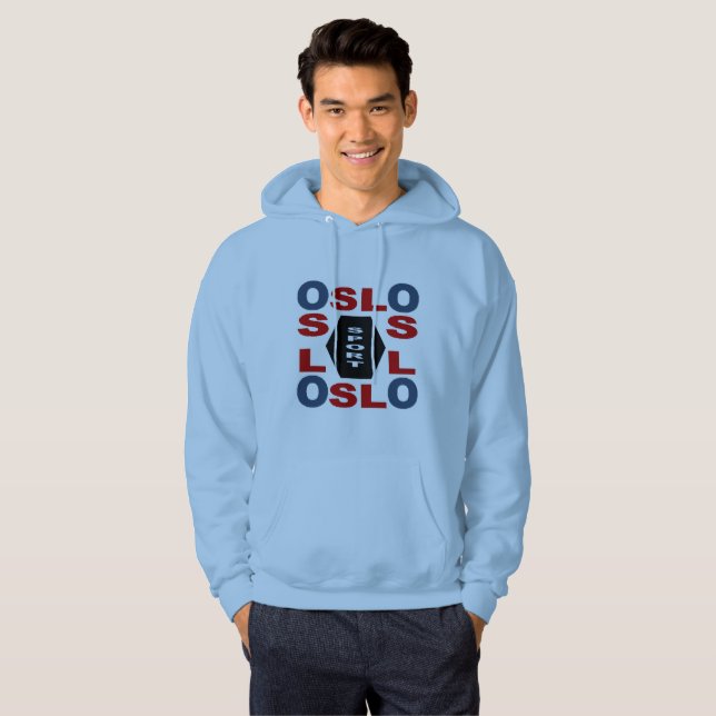 MOLETOM SWEAT A CAPUZ BÁSICO OSLO DESPORTO (Frente Completa)