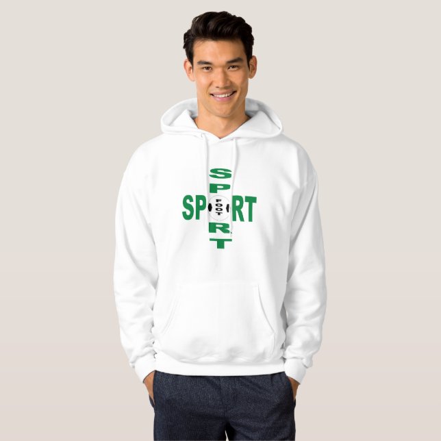Moletom Sweat à capuz DESPORTO (Frente Completa)
