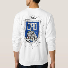 MOLETOM SWEAT BLANC CAO