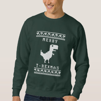 Moletom Sweat Merry T-Rexmas