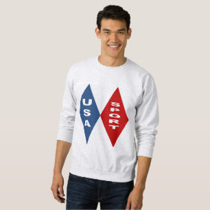 MOLETOM SWEAT SHIRT BÁSICO   NEW DESENHO    EUA DESPORTO