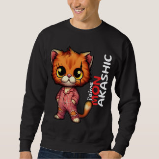Moletom Sweat-Shirt Chat | J'aime Mon Akashic