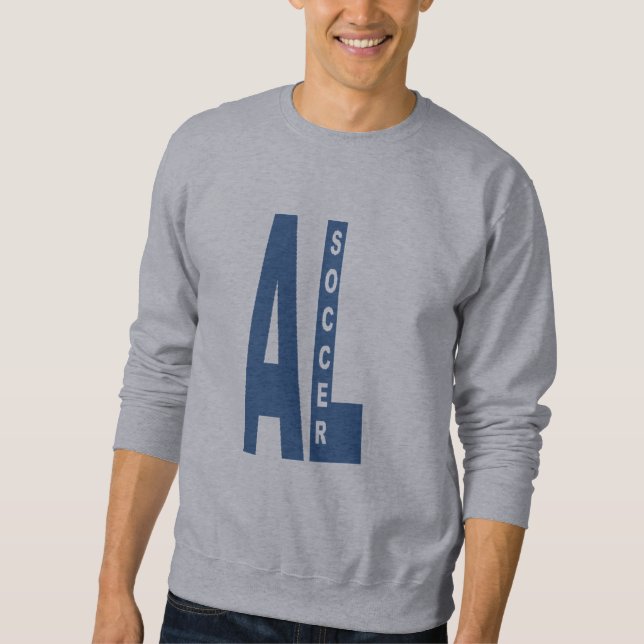 Moletom Sweat  shirt  grise homme  ALABAMA  SOCCER  (Frente)