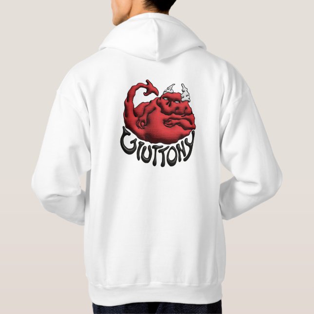 Moletom Sweat Your Sin Devil gluttony (Verso)