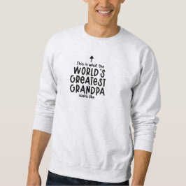Moletom Sweater Men - World's Greatest Grandpa