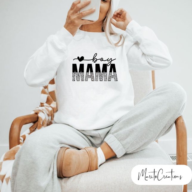 Moletom sweater t-shirt boy mom, special gift for mom (Criador carregado)
