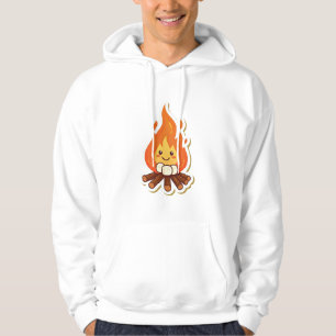 Moletom Sweatshirt básica com capuz, de uso masculino - Pe