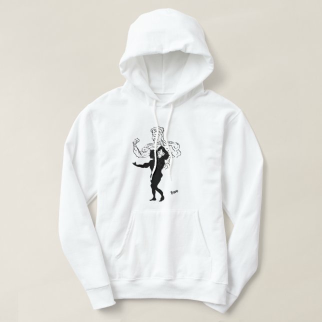 Moletom Sweatshirt Básica Com Casca: Body Builder (Frente do Design)