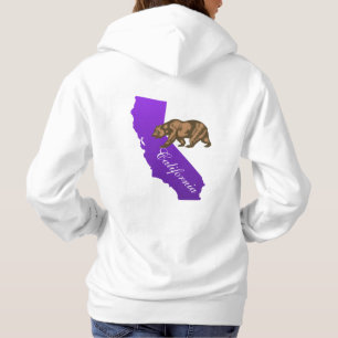 Moletom Sweatshirt básica de capuz cali/feminina/personal