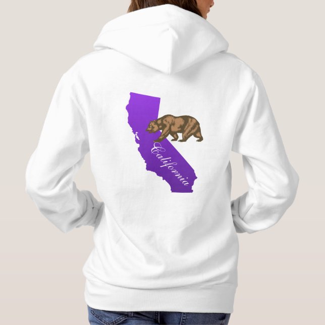 Moletom Sweatshirt básica de capuz cali/feminina/personali (Verso)