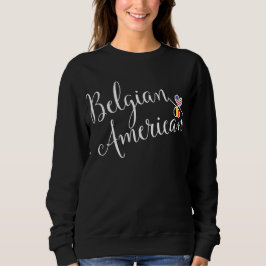Moletom Sweatshirt Belga American Entwinted Hearatshirt