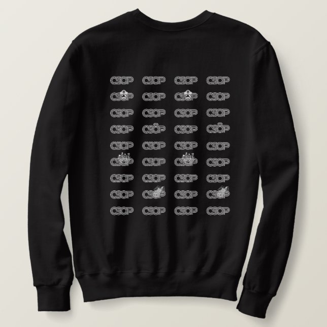 Moletom Sweatshirt Black CSOP 2025 (Verso do Design)
