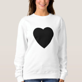 Moletom Sweatshirt Black Heart
