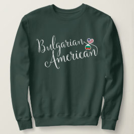 Moletom Sweatshirt Búlgara Americana Entwinted Hearatshirt