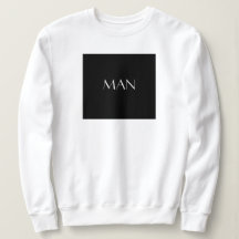 Sweatshirt com Assinatura MAN