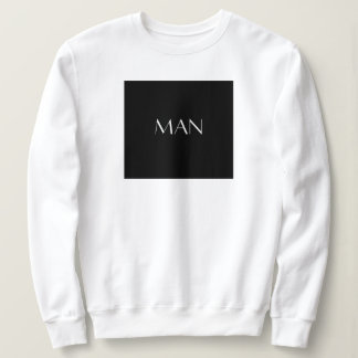 Moletom Sweatshirt com Assinatura MAN