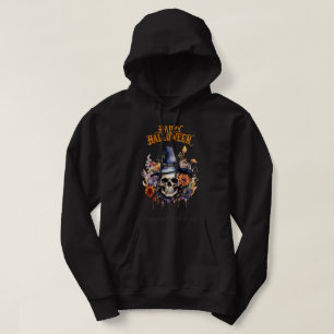 Moletom Sweatshirt com Capuz de Halloween