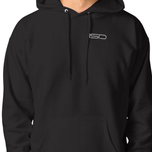 Moletom Sweatshirt com capuz ISD masculino para bolso da f (Criador carregado)