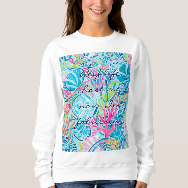 Moletom Sweatshirt com gráfico elegante (Frente)