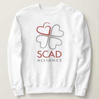Moletom Sweatshirt da Aliança SCAD - Branca