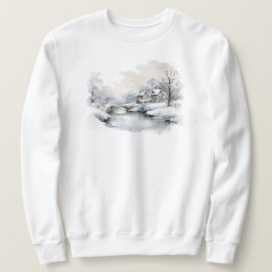 Moletom Sweatshirt Da Cena De Inverno