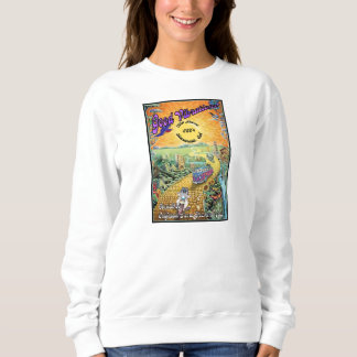Moletom Sweatshirt da estrada de tijolos amarela