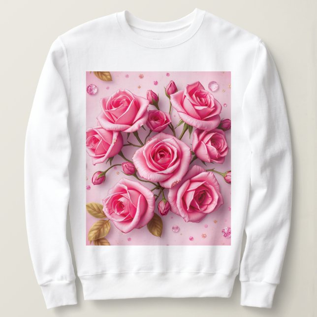 Moletom Sweatshirt da Rosinha Rosa Dreamy (Frente do Design)