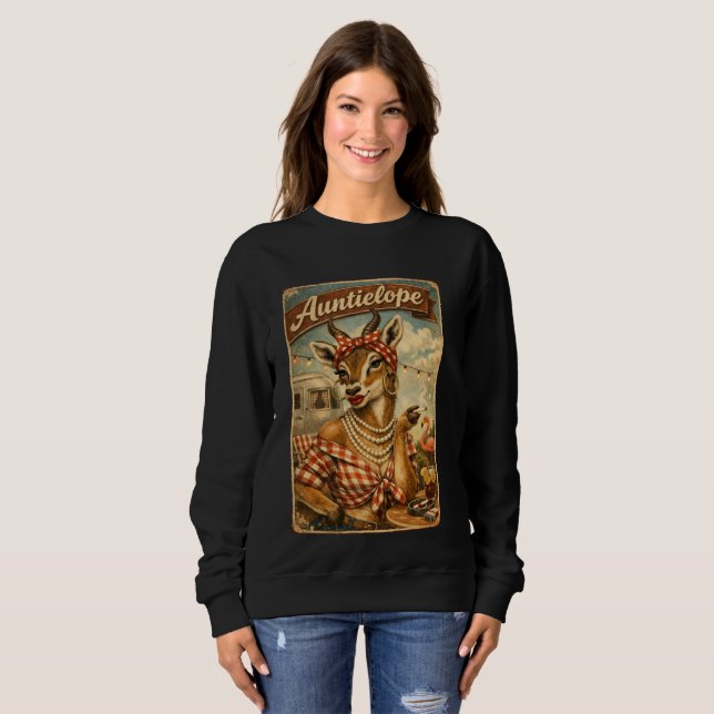 Moletom Sweatshirt da Tia Antílope (Frente Completa)