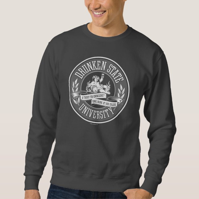 Moletom Sweatshirt da Universidade Estadual Bêbada (Frente)