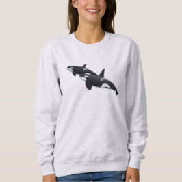 Moletom Sweatshirt de baleia assassina