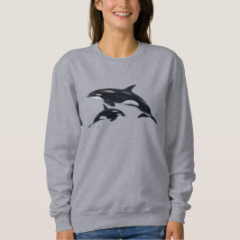 Moletom Sweatshirt de baleia assassina