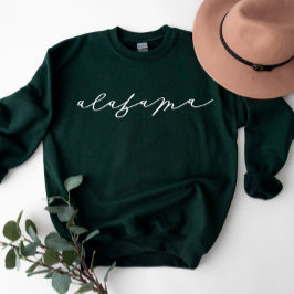 Moletom Sweatshirt do estado do Alabama