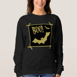 Moletom Sweatshirt do Halloween BOO pela Poeta Adiela Akoo