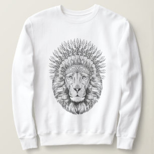 Moletom Sweatshirt Do Leão Real Coroa