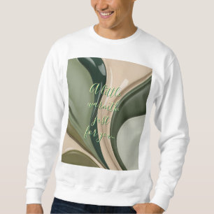 Moletom Sweatshirt em na moda gráfico
