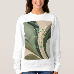 Moletom Sweatshirt em na moda gráfico
